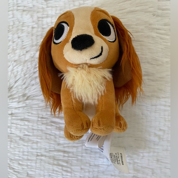 Disney Lady From Lady and the Tramp Disney Store Plush Unique Mini 5.5” Height - Picture 3 of 5